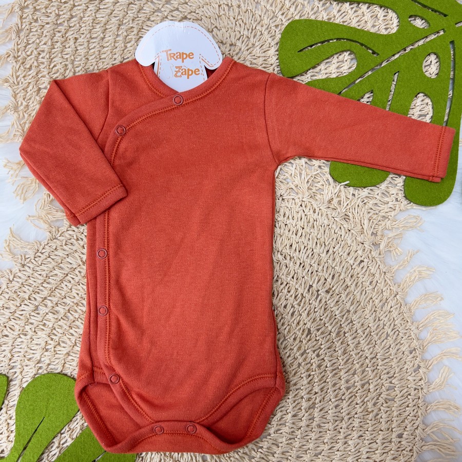 Body Kimono M/L liso Telha Body Kimono M/L liso Telha